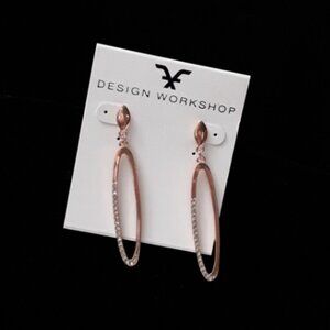 DESIGN WORKSHOP Rose Gold Earrings